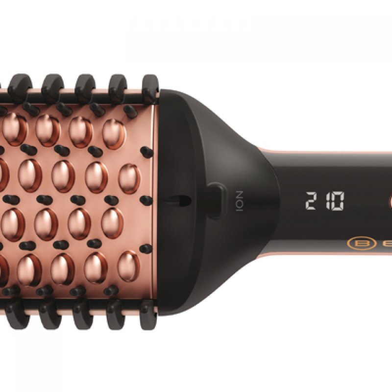 Imetec PB11 100 Straightening brush Warm Black, Gold 1.8 m