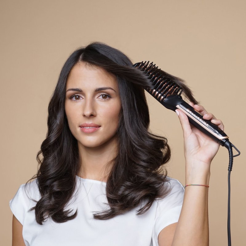 Imetec Bellissima My Pro Magic Straight Brush PB11 100 Electric Smoothing Brush with Ion Technology and Ceramic 160°C