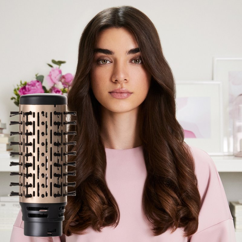 Bellissima Air Wonder Hot Air Brush with Ion Technology and Ceramic-Keratin Coated Brushes - 8 Accessories, 1000W