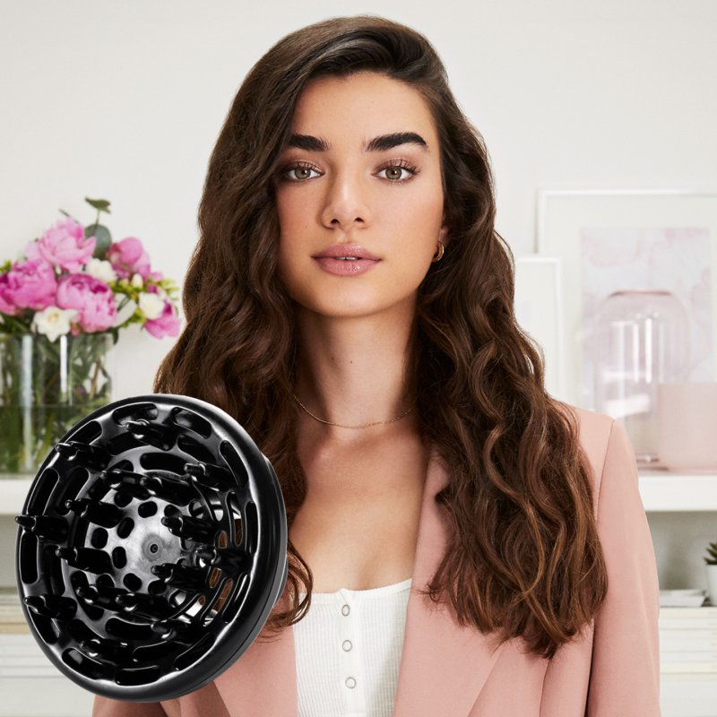 Bellissima Air Wonder Hot Air Brush with Ion Technology and Ceramic-Keratin Coated Brushes - 8 Accessories, 1000W