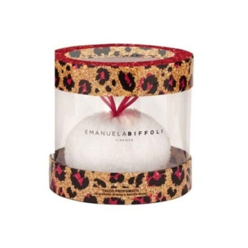 Emanuela Biffoli Talcum Powder Gift Set With Jungle Duvet
