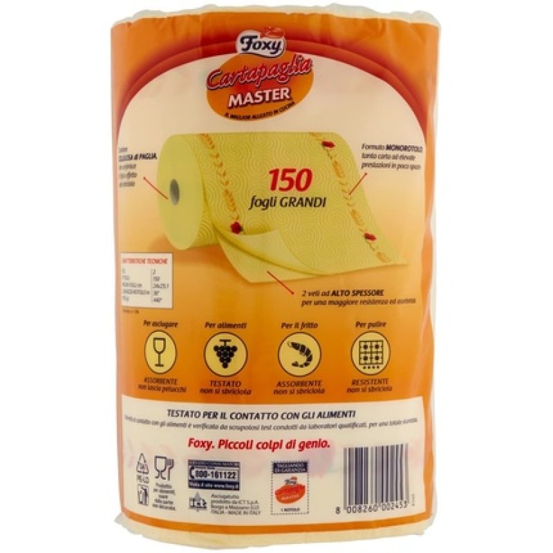 Foxy Bobina Paglia Master