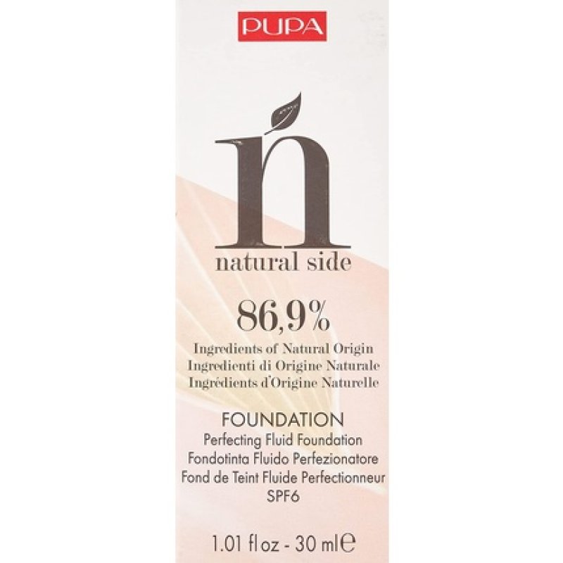 Pupa Natural Side Foundation 010