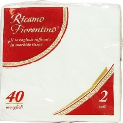 Fiorentino Decorato 40x40 Tovaglioli