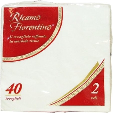 Fiorentino Decorato 40x40 Tovaglioli