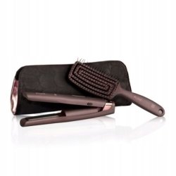 B355 Labor Pro Cordless Hair Straightener with Brush and Cosmetic Bag