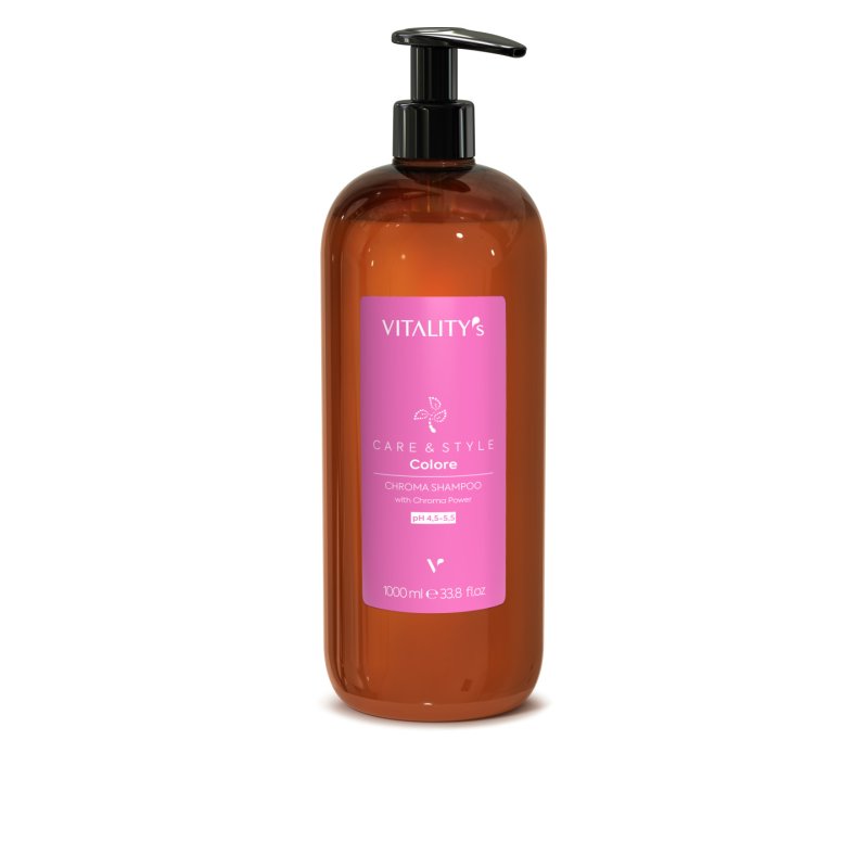 Vitality's Care & Style Chroma 1000 ml Shampoing Professionnel Unisexe
