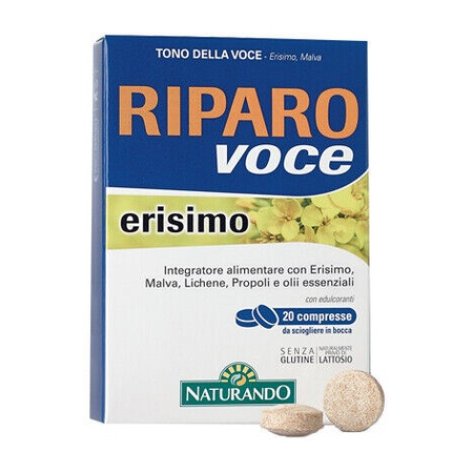 Naturando Riparo Voce Erisimo Dietary Supplement 20 Tablets