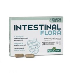 NATURANDO Intestinal Flora Probiotics Supplement 20 Capsules