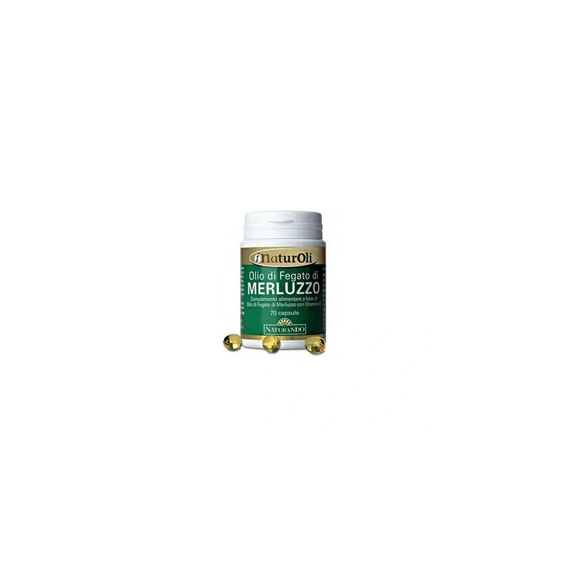 Naturando Cod Liver Oil 70 Capsules