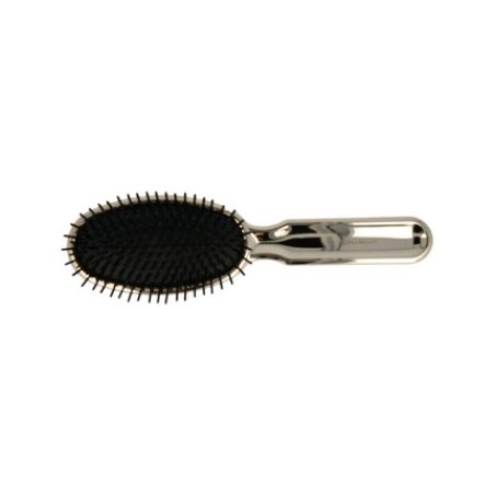 KOH-I-Noor Oval Cushion Brush with Great Peaks Cylindrical Plastic Color Gold COD 7110G