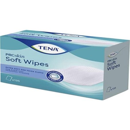 Tena Soft Clean 135 Pack 19 x 30 cm
