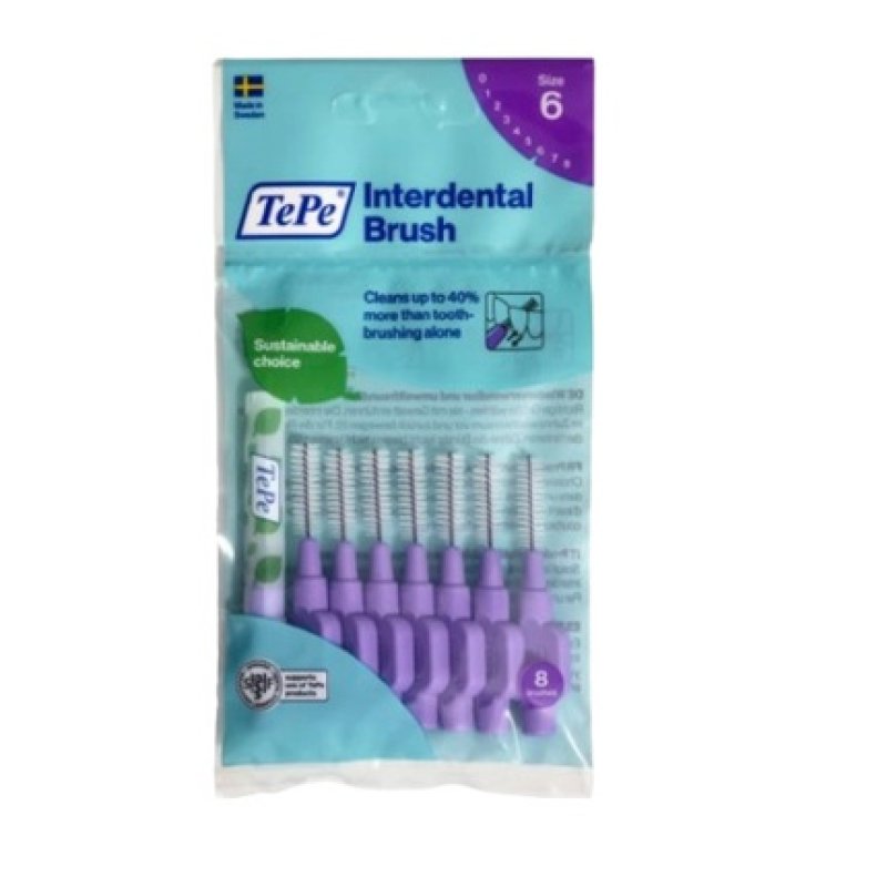 Tepe Interdental Brush Set 1.1mm - Pack of 8