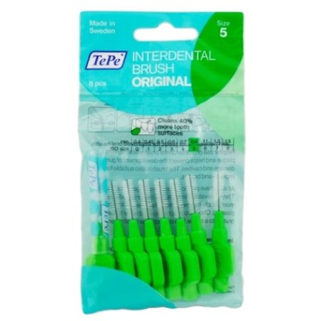 Tepe Interdental Brushes Green 0.8mm - 8 Pieces