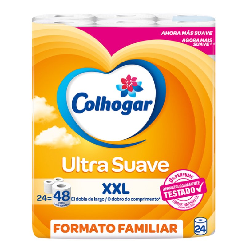 Colcasa Toilet Paper Very Soft XXL