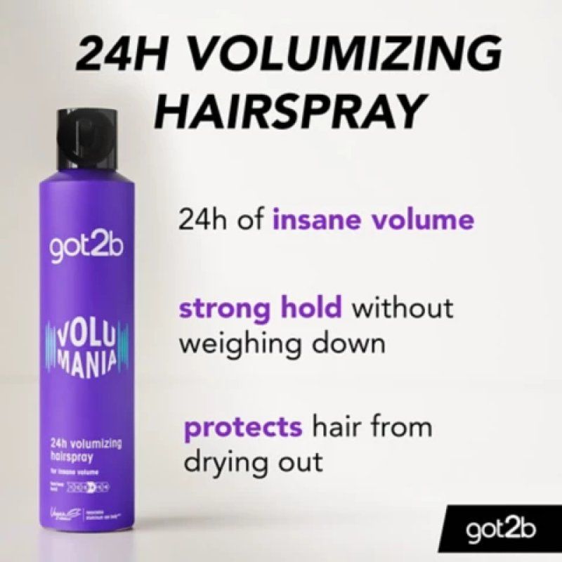 Schwarzkopf Volumania 24h Volumizing Hairspray 300ml