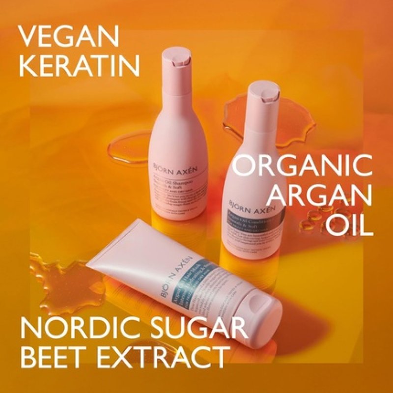 Bjorn Axeen Argan Oil Shampoo for Unisex 8.45 Oz