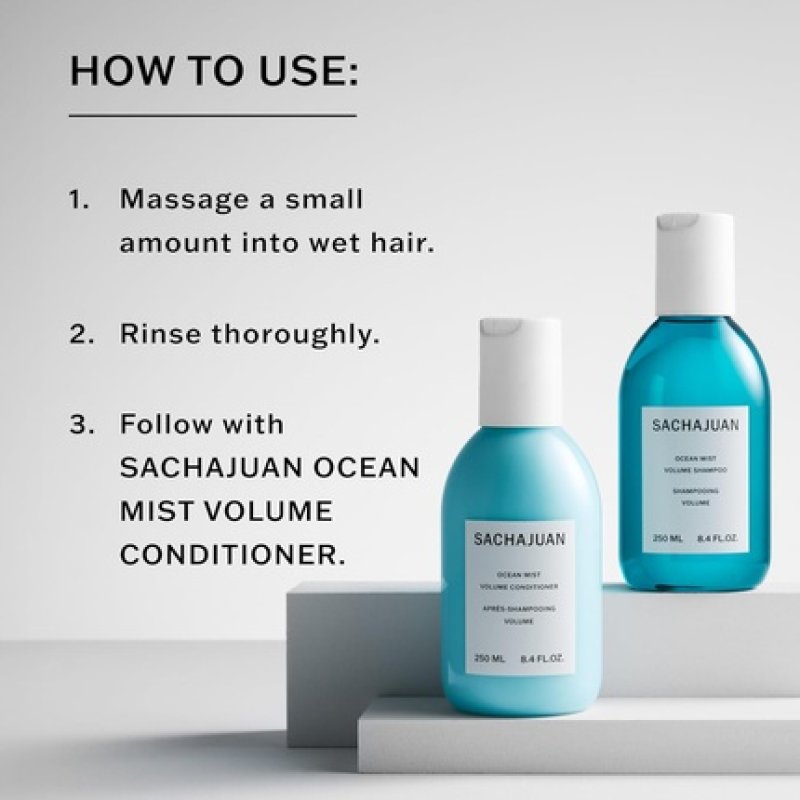 SACHAJUAN - Ocean Mist Volume Shampoo 990 ml