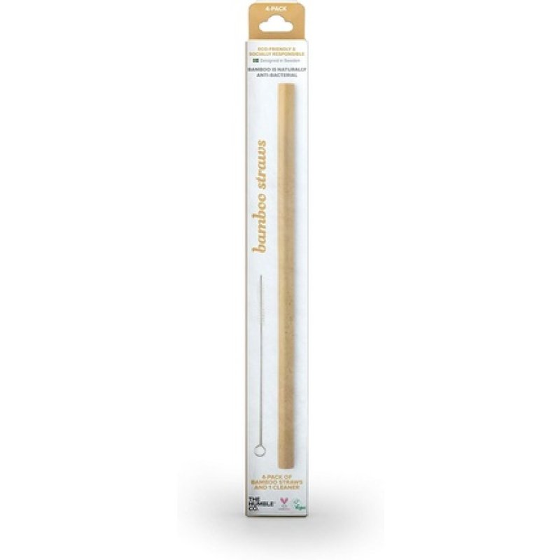 Humble Bamboo Straw Reusable Sustainable Eco-friendly Vegan Biodegradable and Compostable