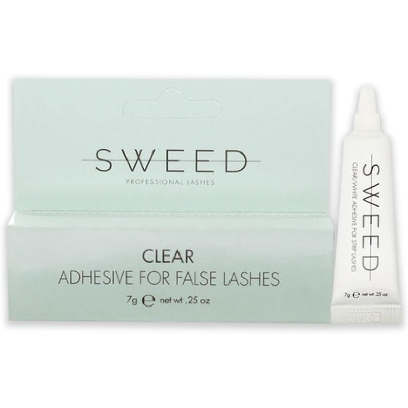 Sweed compatible Lashes - Clear/White Adhesive