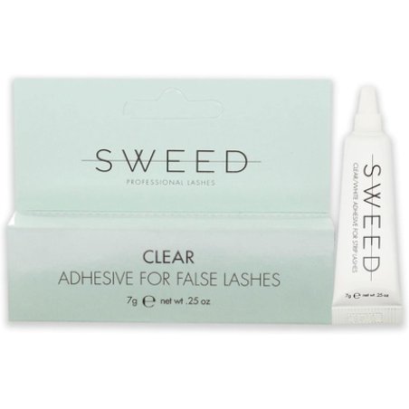 Sweed compatible Lashes - Clear/White Adhesive