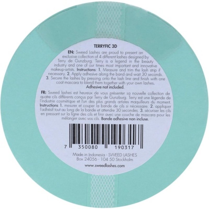 Sweed Lashes Terryfic 3D Black