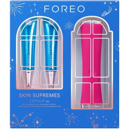 FOREO Skin Supremes ESPADA BHA PHA Blemish Solution Acne Treatment and Salicylic Acid Care Set 15ml Magenta