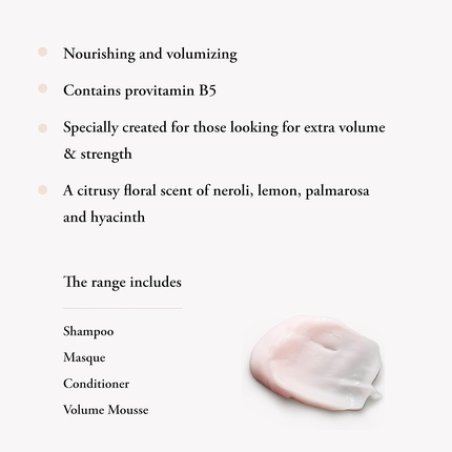 Maria Nila Pure Volume Vitamin B5 Gives Volume to Thin and Fine Hair 100% Vegan Sulfate Paraben Free Shampoo