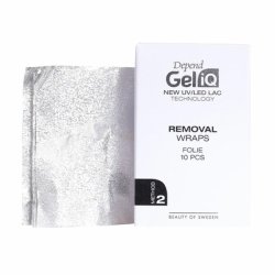 Gel Nails IQ Strips Remote Wraps 10 Pieces G3 - Pack of 10
