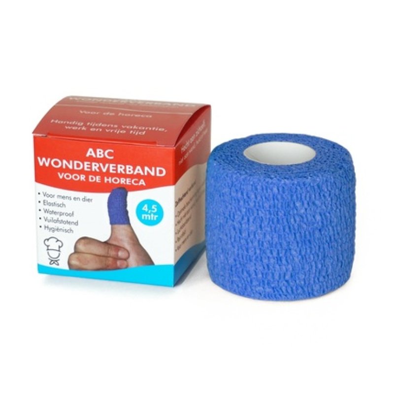 Abc Wonderband Blue Self-Adhesive 4.5 Cm For Hospitality