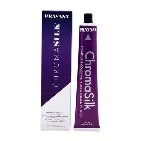Pravana ChromaSilk Creme Hair Color with Silk and Keratin Protein 10.13 Extra Light Ash Golden Blonde
