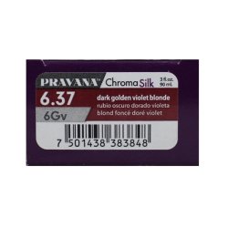 Pravana ChromaSilk Creme Hair Color 6.37 Dark Golden Violet Blonde 3oz
