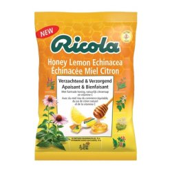 Ricola Honey Lemon Echinacea Bag - Cough Drops