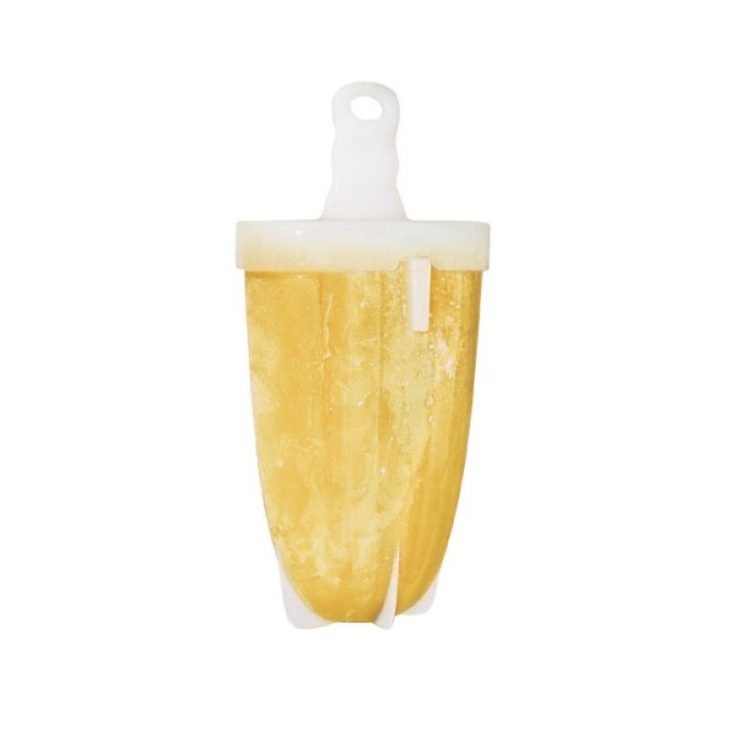 Rotho Wave Set of 4 Ice Cream Molds for Ice Lollies - BPA-Free Plastic