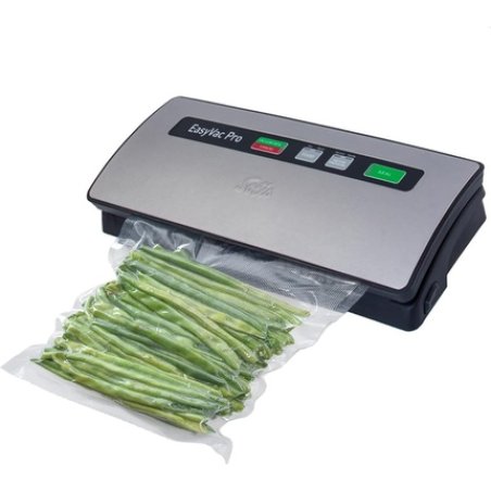 Solis Vac Pro 569 Vacuum Sealer for Food - Sealing Machine for Dry, Moist, and Delicate Foods - Metal