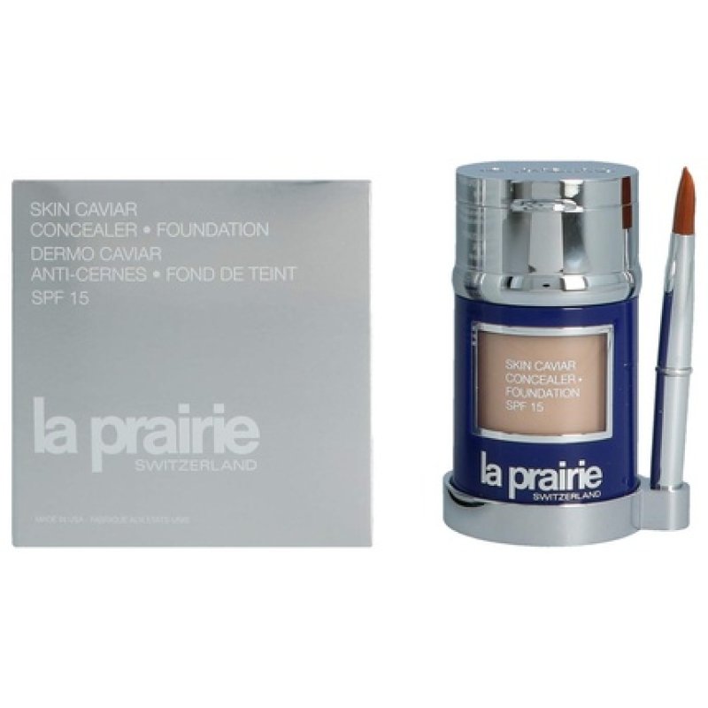 La Prairie Skin Caviar Concealer Foundation SPF 15 for Women Soft Ivory 1 Ounce