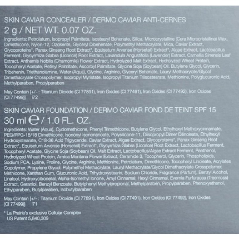 La Prairie Skin Caviar SPF15 Foundation 30ml Golden Beige
