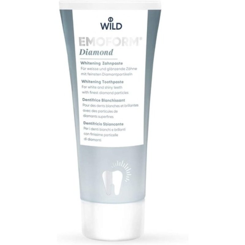 EMOFORM Diamond Whitening Toothpaste with Superfine Diamond Particles for White and Bright Teeth