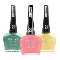 MASGLO GEL EVOLUTION Nail Polish Gel Effect - Adorable Selection