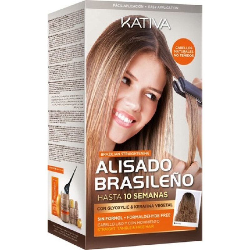 Kativa Keratin and Argan Oil Brazilian Straightening Kit