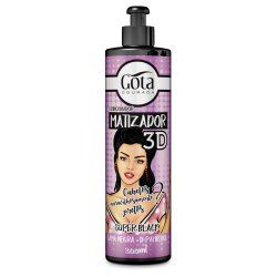 Gota Dourada Matting 3D Black 300 ml
