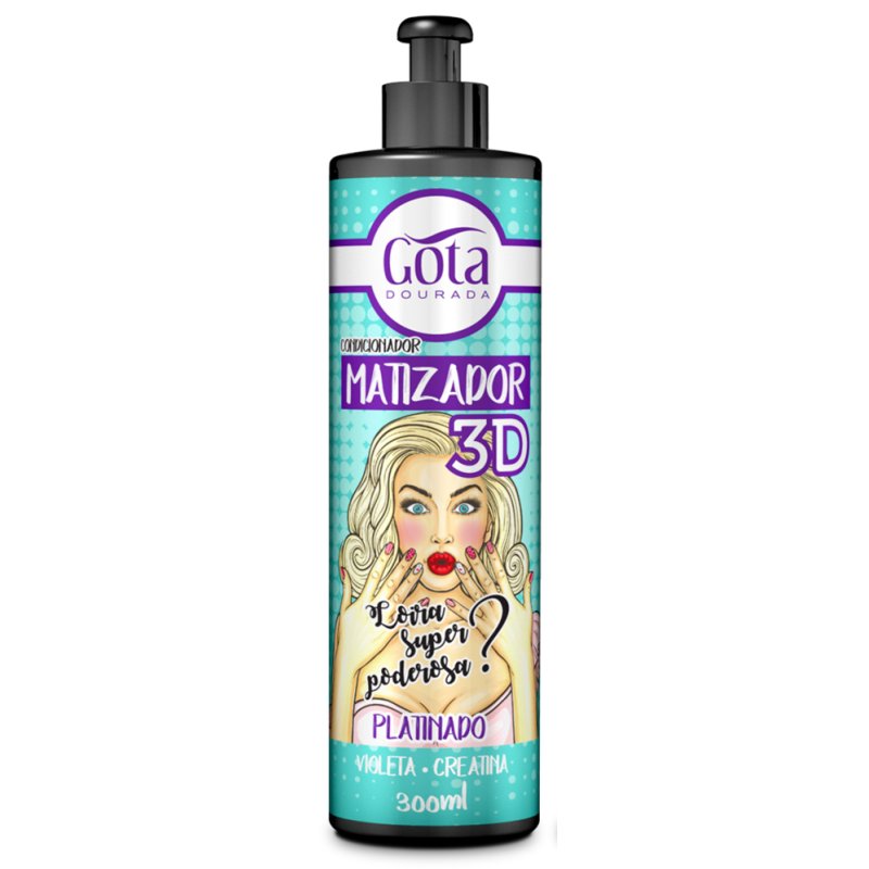 MATIZADOR 3D Platinado 300ml