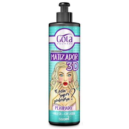 MATIZADOR 3D Platinado 300ml