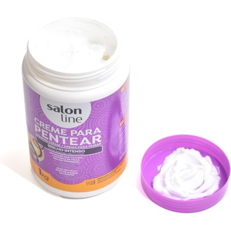 Salon Line Intensive Shine Frizz Reduction Combing Cream 1kg