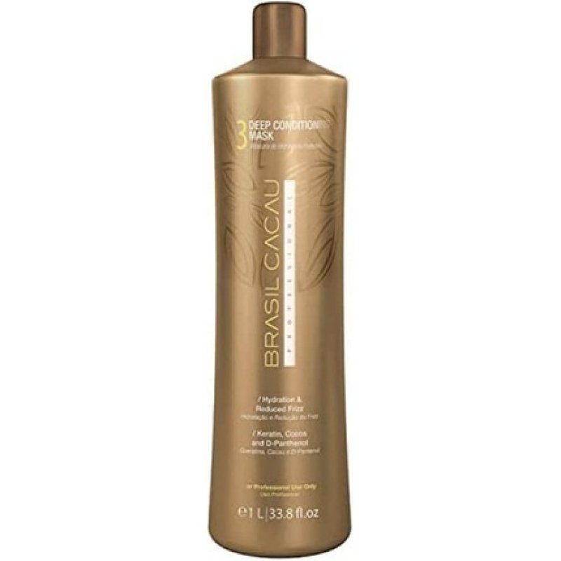 Brasil Cacau Cadiveu Deep Conditioning Mask 1000ml Step 3