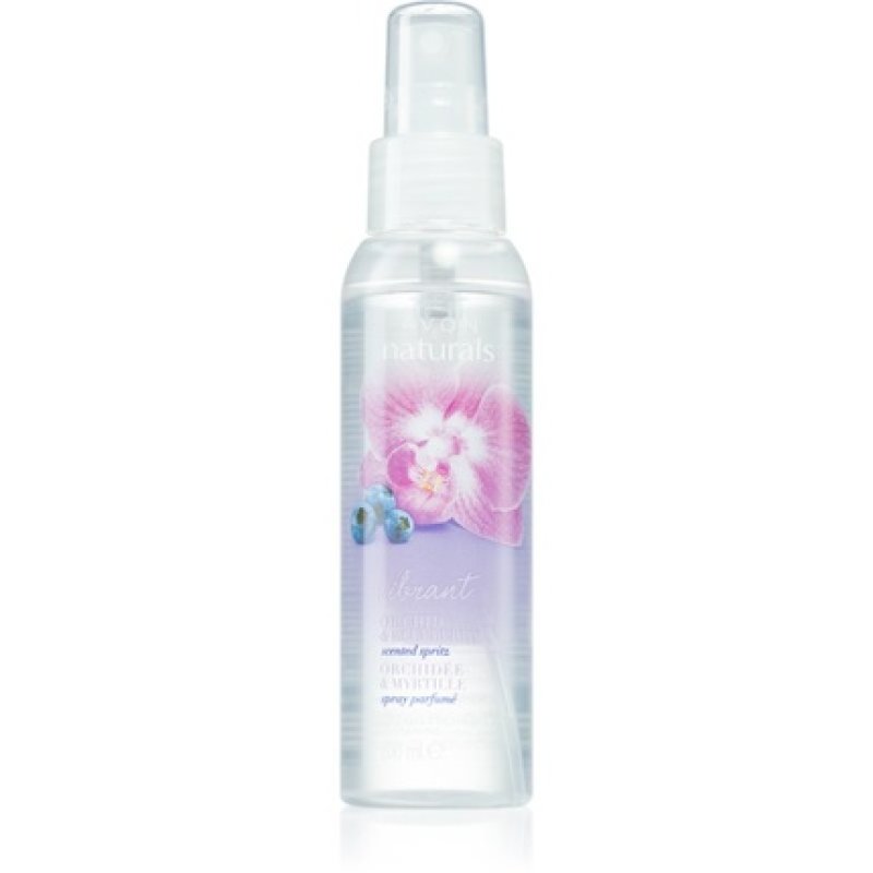 Avon Naturals Care Vibrant Orchid & Blueberry Body Spray - 100 ml