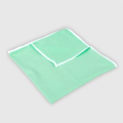 LA BRIANTINA DI POLI GIOVANNI S.P.A Microfiber Cloth for Glass Panes Green 40x40 Glass and Mirror