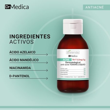 Bielenda Dr Medica Acne Dermatological Anti-Acne Face Neck Back Toner