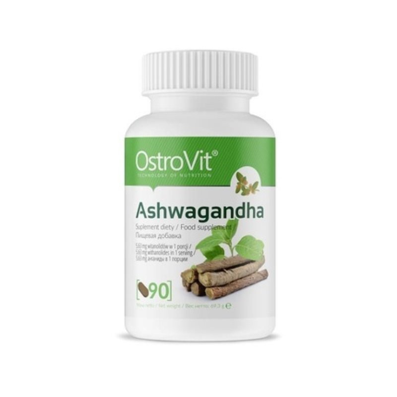 Ostrovit Ashwagandha - 90 Tablets - Long Expiry Date