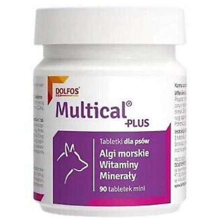 Multical Plus Mini Seaweed Vitamins and Minerals for Dogs 90 Mini Tablets
